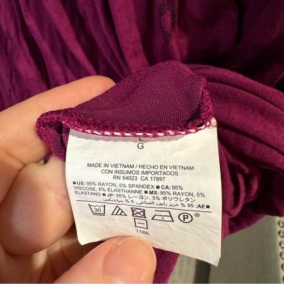 Old Navy Purple Aztec Print Mini A-line Skirt - Size Large - Picture 4 of 8